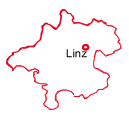 Подробная карта Верхней Австрии